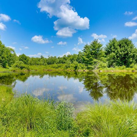 Secluded Poconos Cabin With Fire Pit On 75 Acres! East Stroudsburg Bagian luar foto